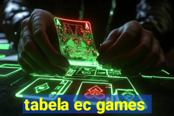 tabela ec games